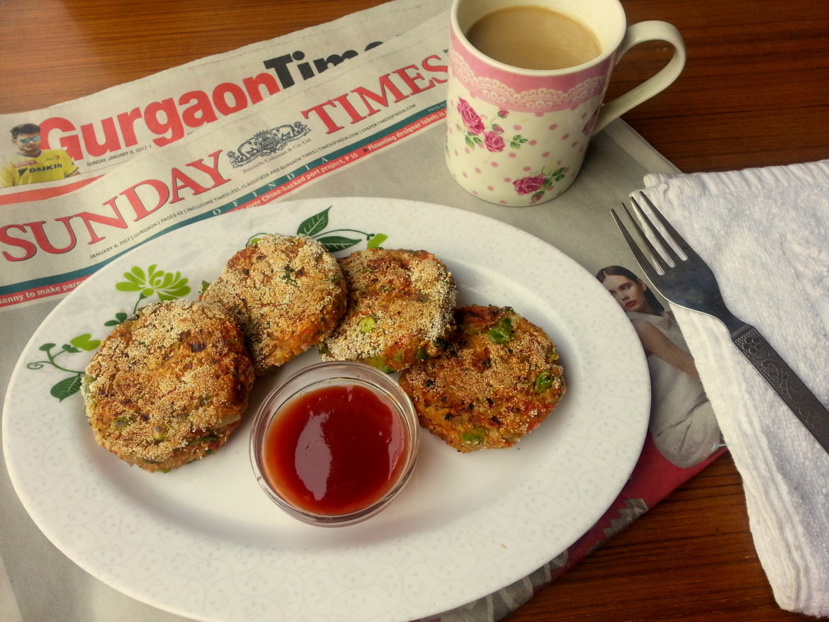 Oats and Vegetable Cutlets