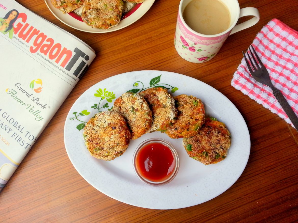 Oats and Vegetable Cutlets