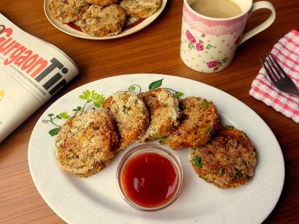 Oats and Vegetable Cutlets