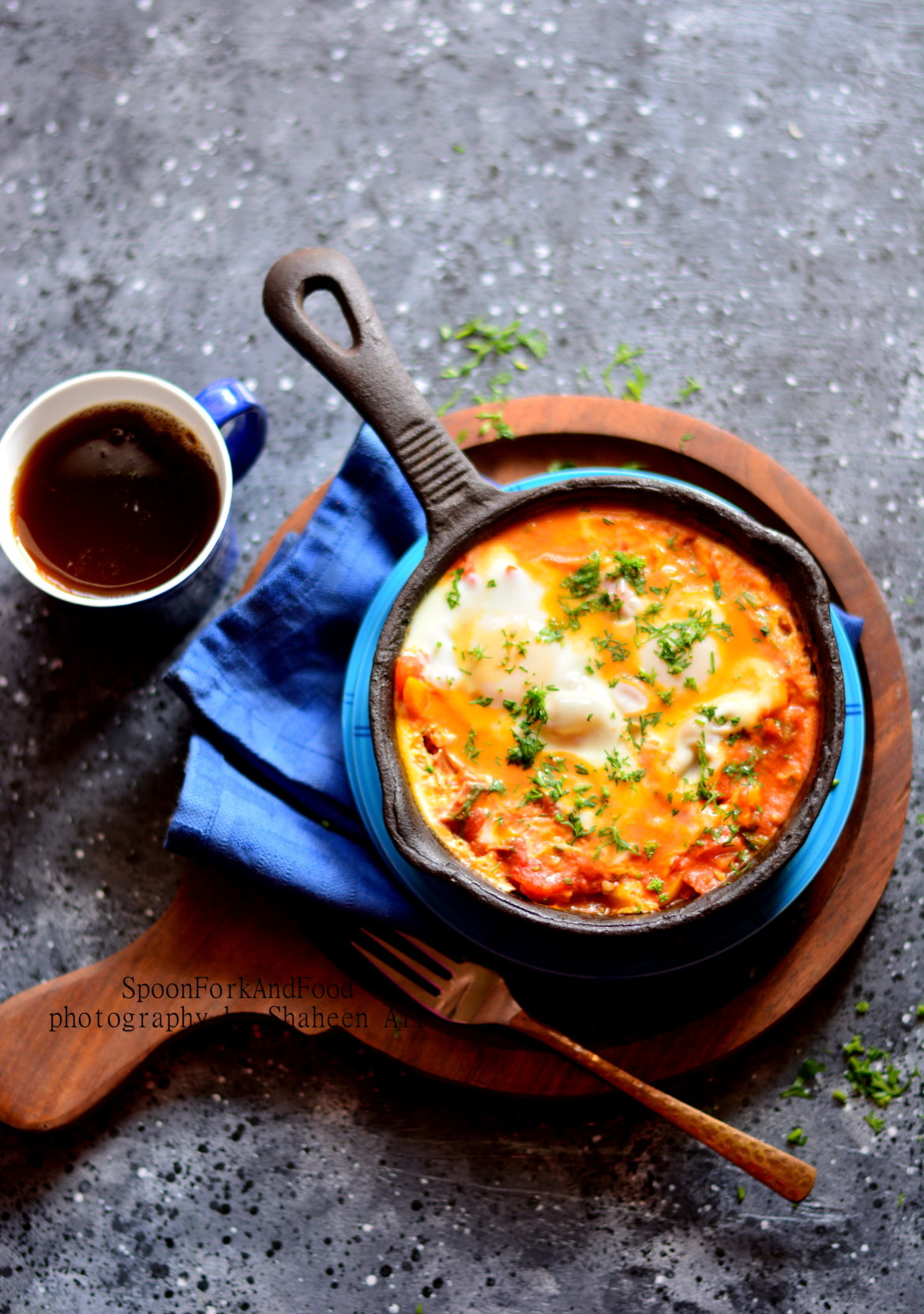 Spicy Moroccan Eggs