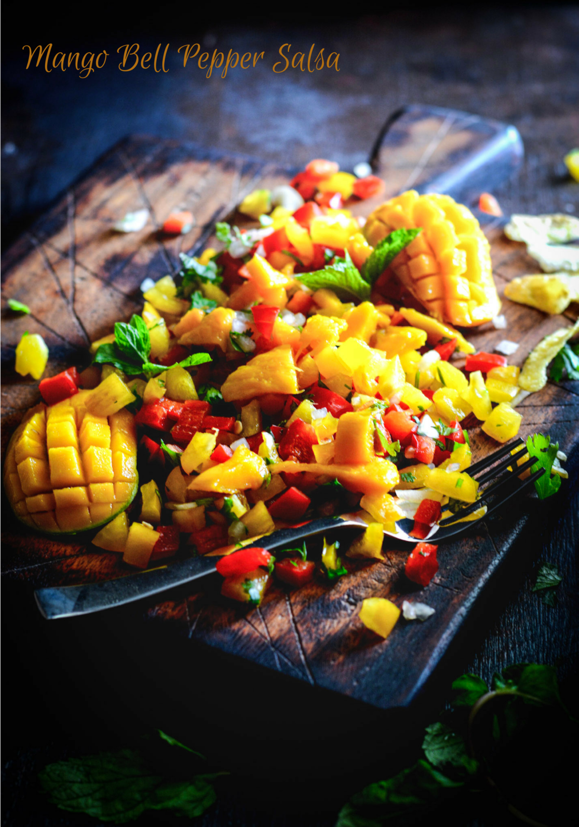 Mango Bell Pepper Salsa