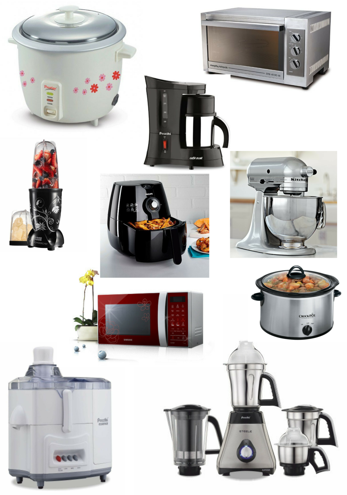 12 Must Have Kitchen Appliances for Your New Home