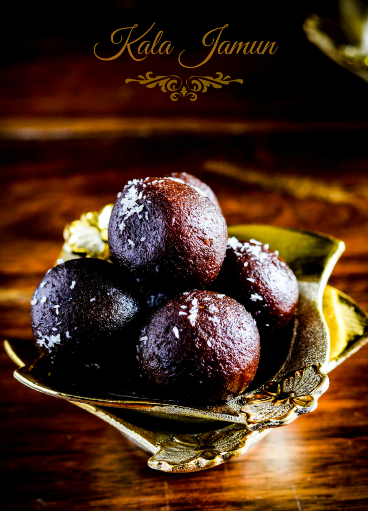 Kala Jamun - Popular Indian Sweet Similar to Gulab Jamun