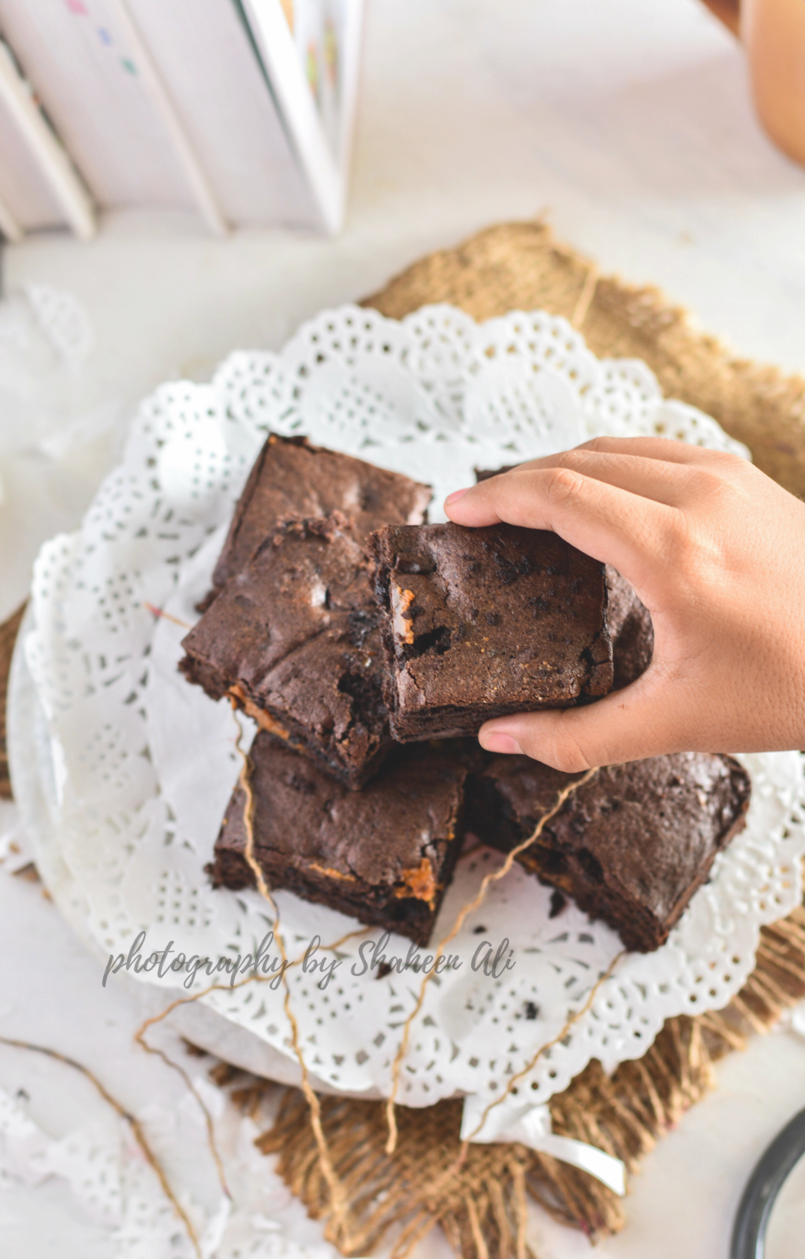 Salted Caramel Chocolate Brownie