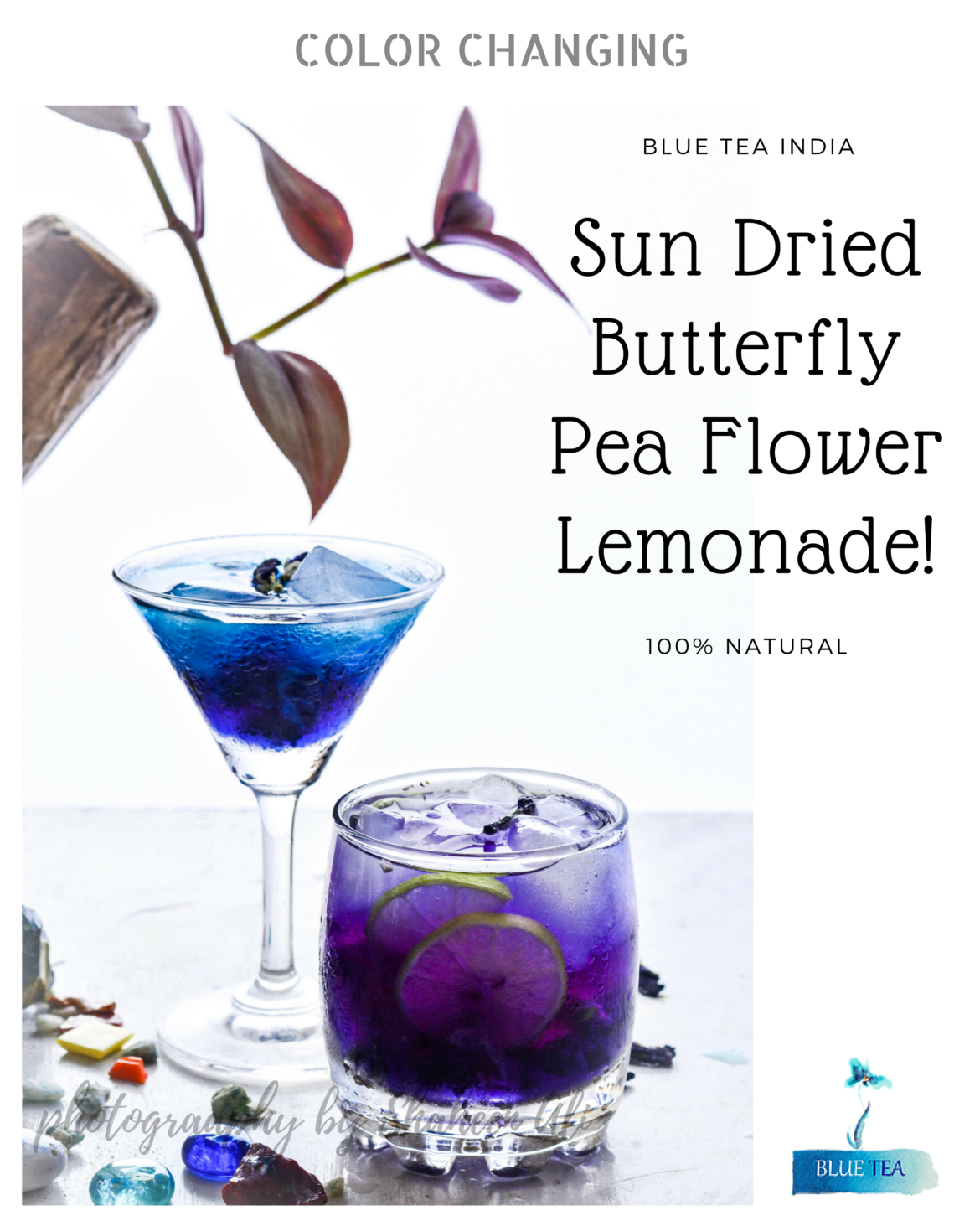 Butterfly Pea Flower Lemonade