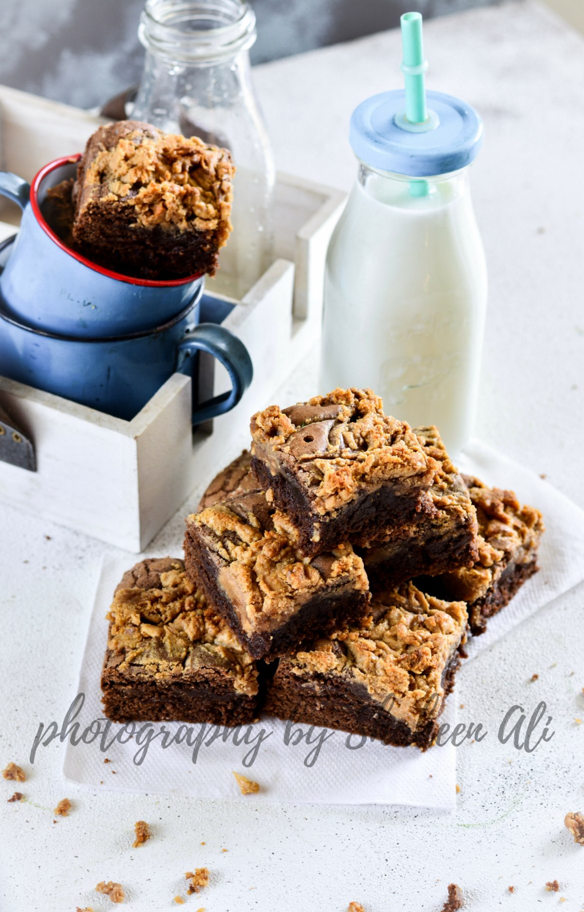 Peanut Butter Brownies