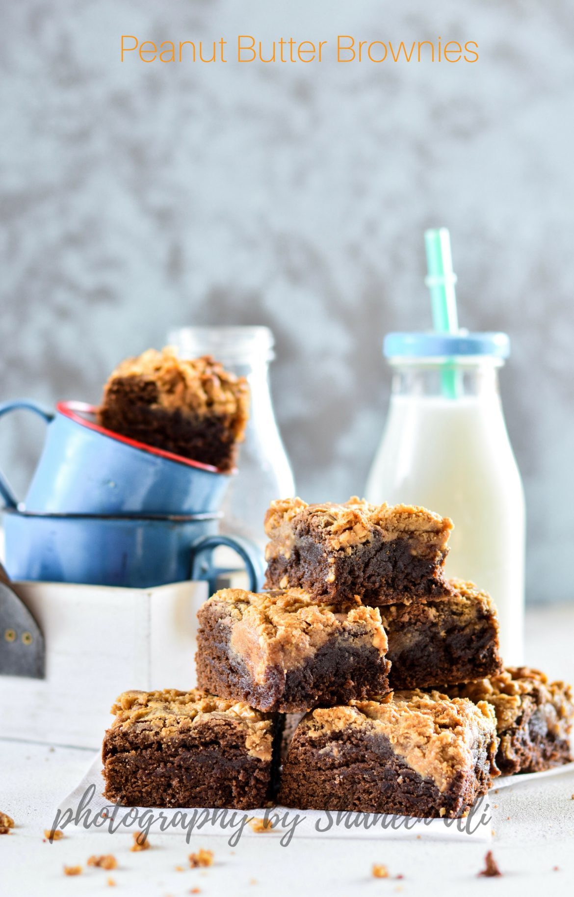 Peanut Butter Brownies