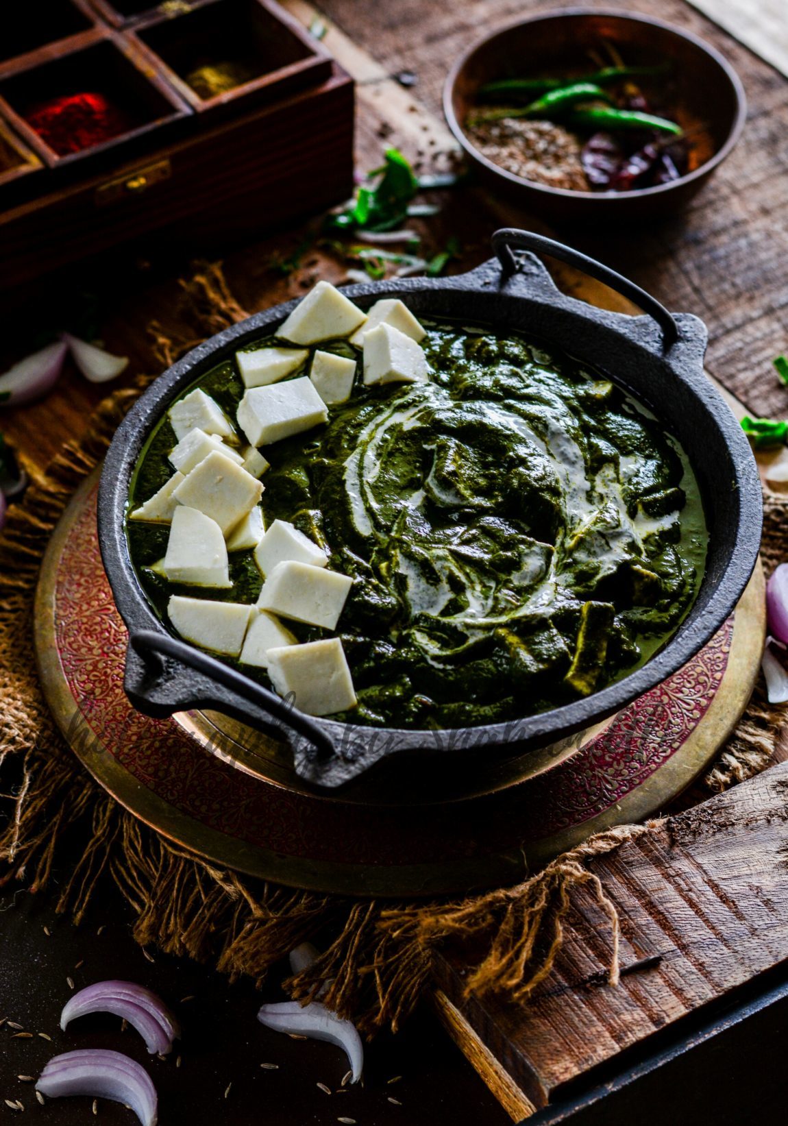 Creamy Palak Paneer