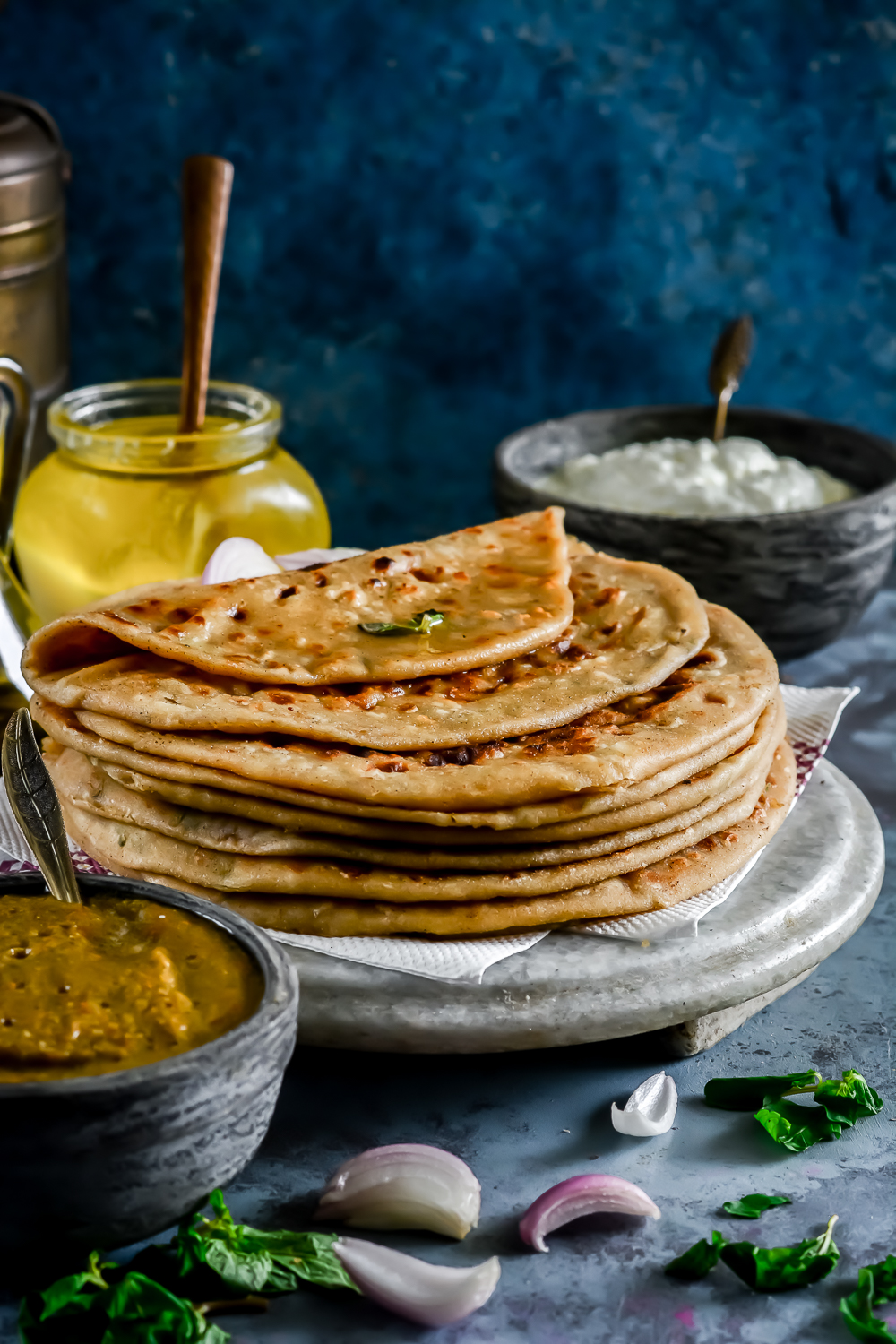 Punjabi Aloo Paratha - Recipe by Spoon Fork And Food