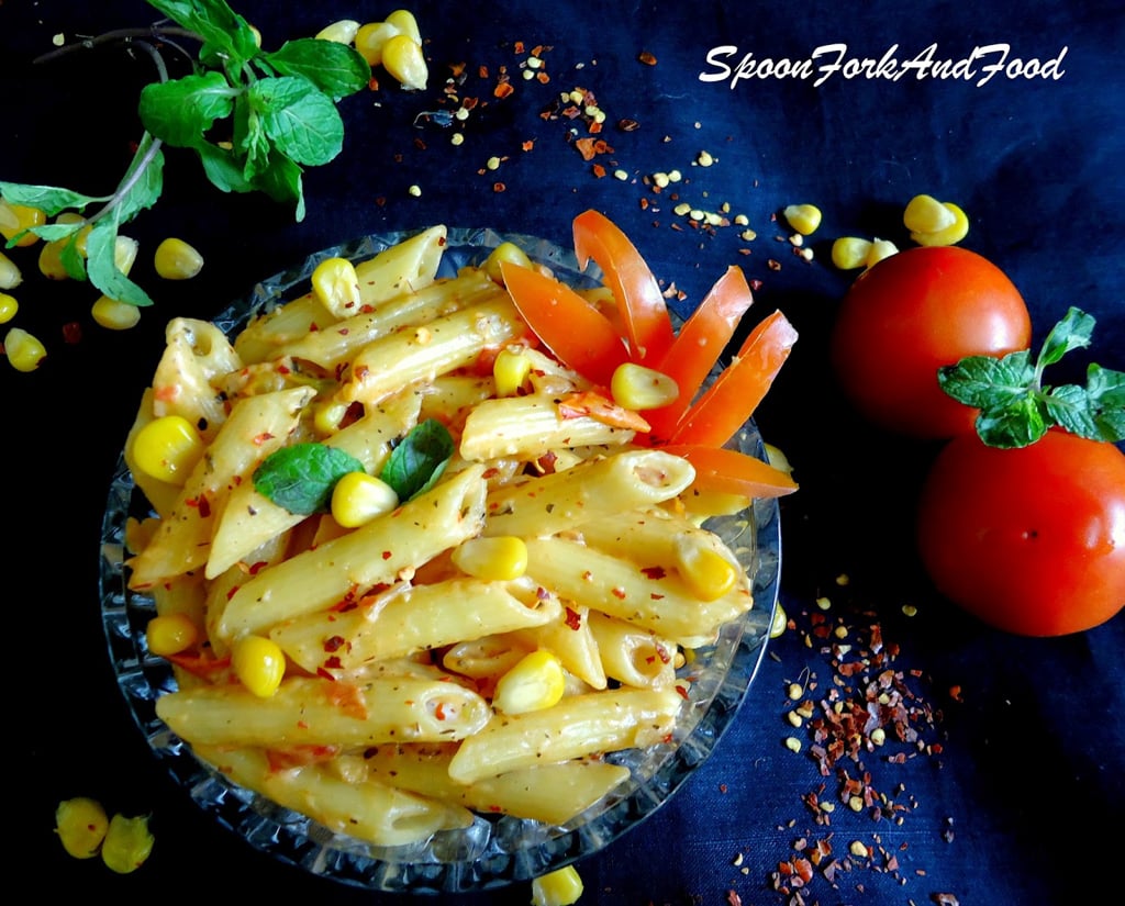penne-pasta-in-tomato-cream-cheese-sauce.31615.jpg • Spoon Fork And Food