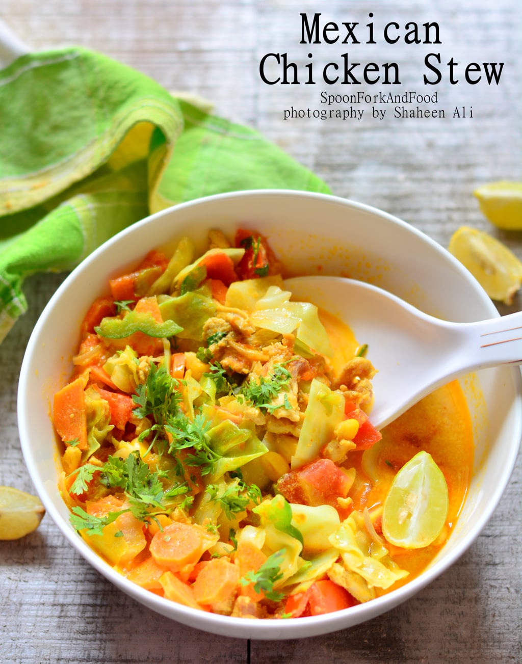 MEXICAN CHICKEN STEW Recipe | Spoon Fork And Food