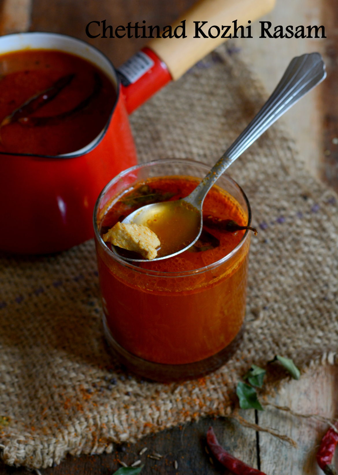 Chettinad Kozhi Rasam