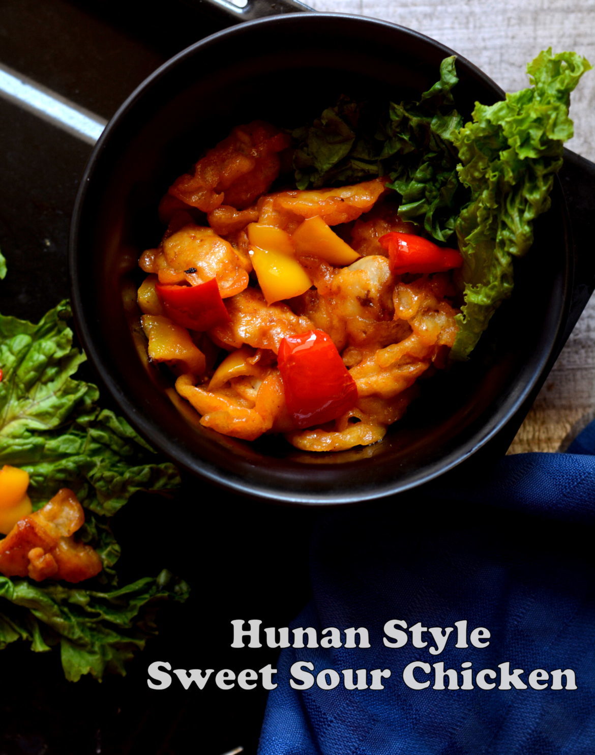 Hunan Style Sweet Sour Chicken 