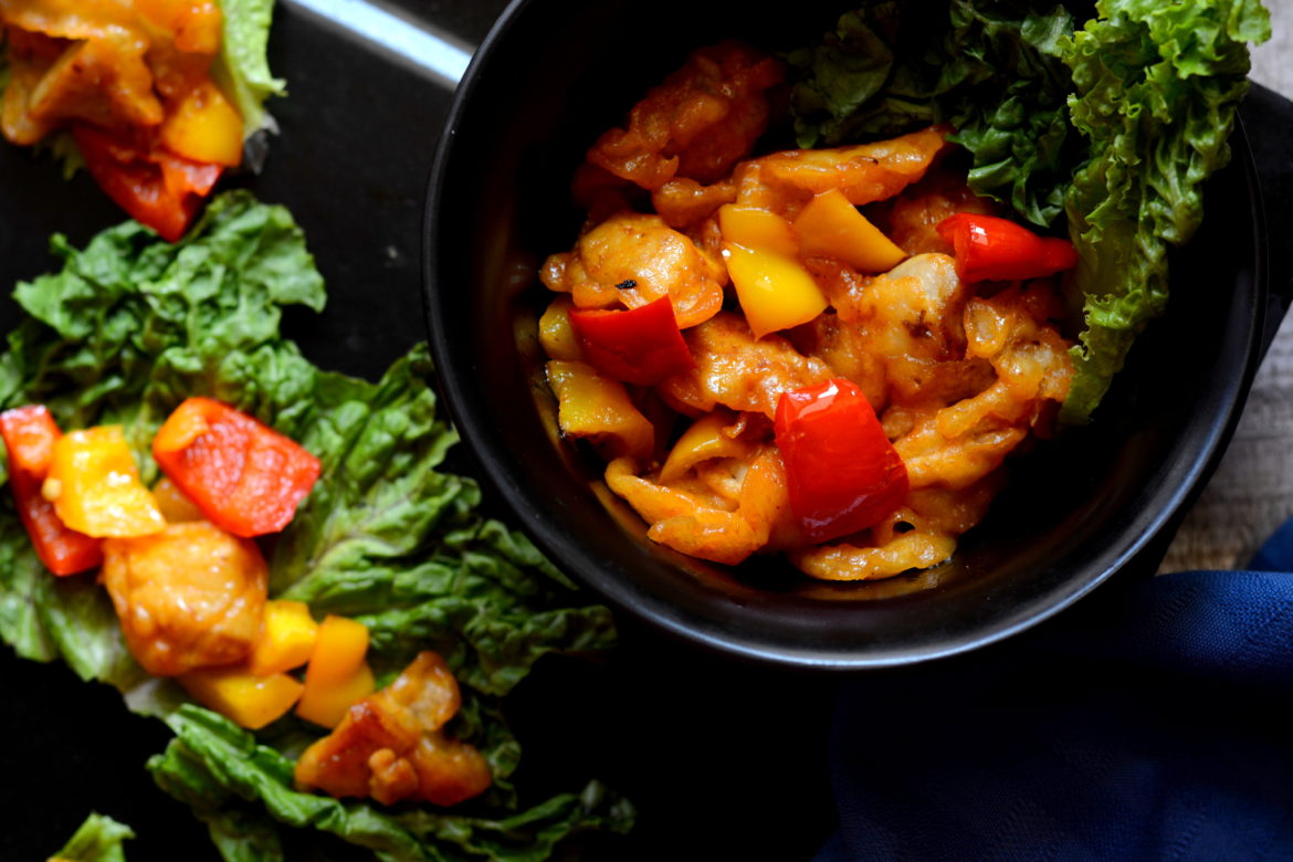 Hunan Style Sweet Sour Chicken 