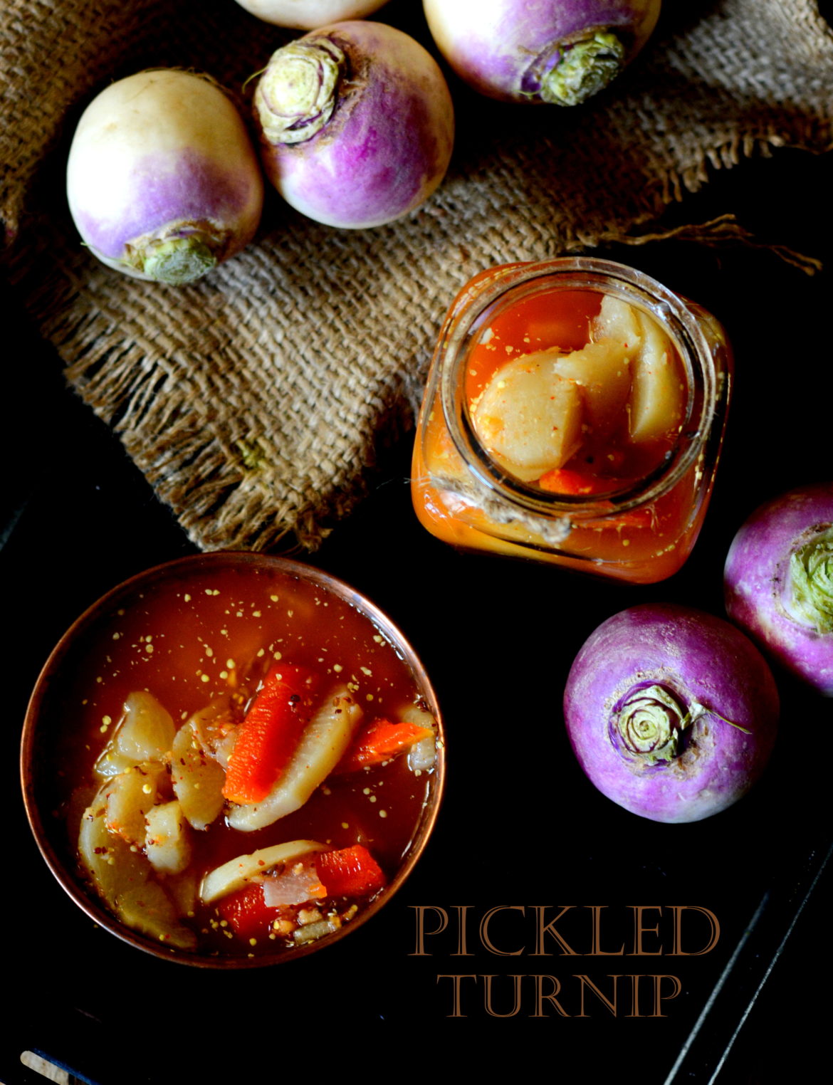 pickled turnip
