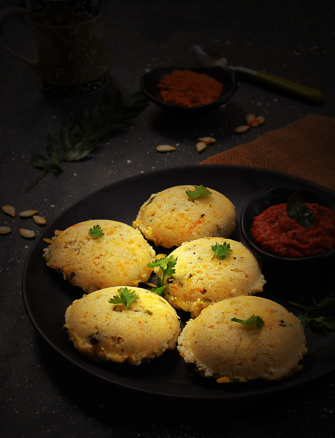 Instant Pumpkin Idli By Smitha Kalluraya