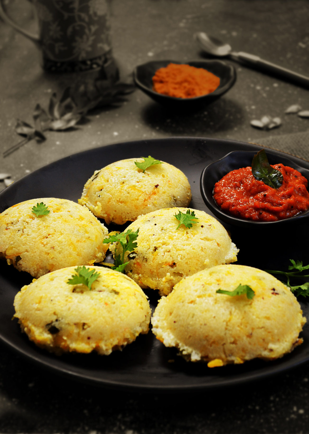 Instant Pumpkin Idli By Smitha Kalluraya