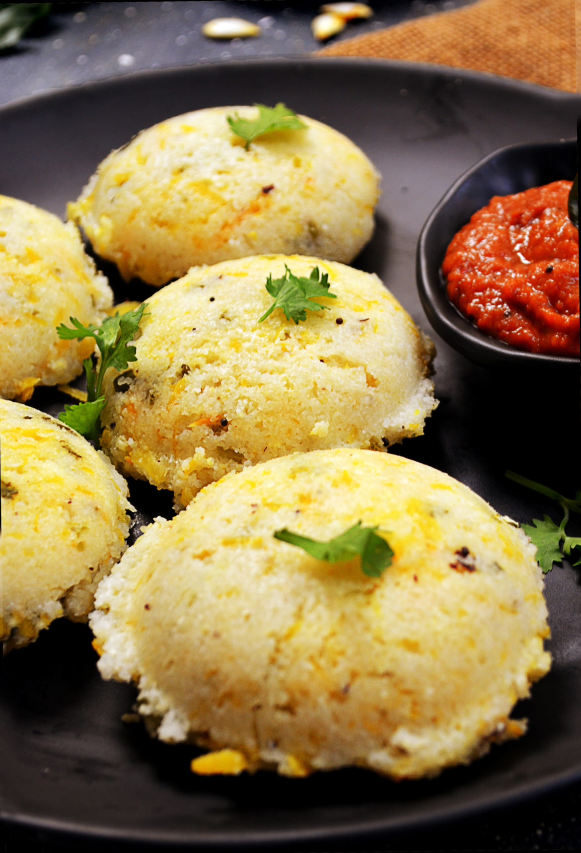 Instant Pumpkin Idli By Smitha Kalluraya
