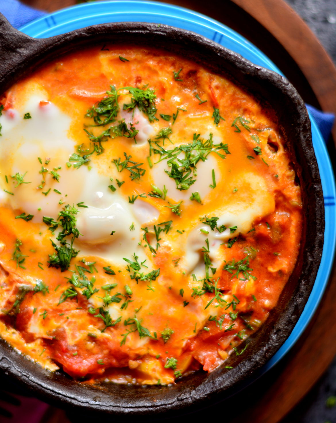 Spicy Moroccan Eggs