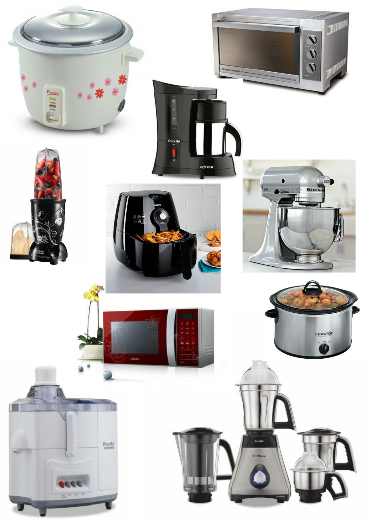 10 must have kitchen appliances