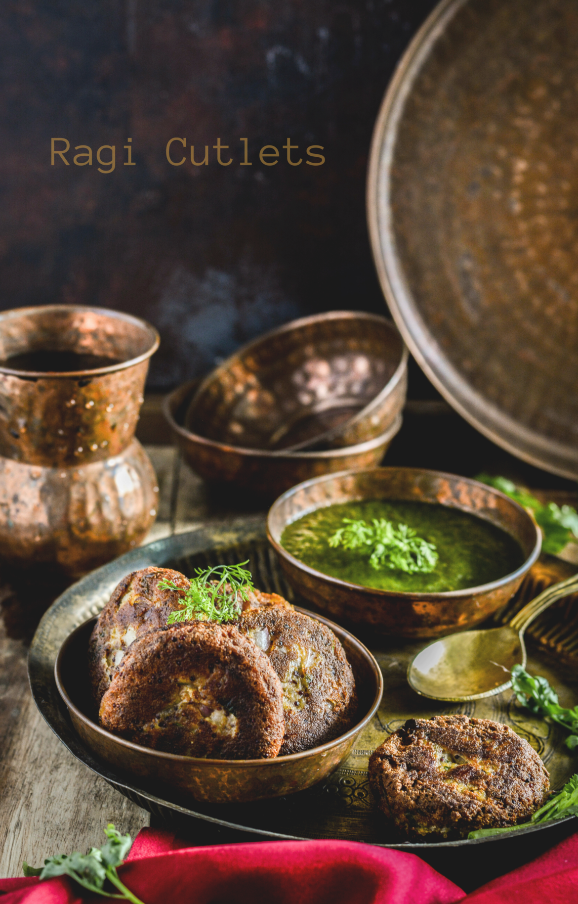 Sprouted Ragi Cutlets