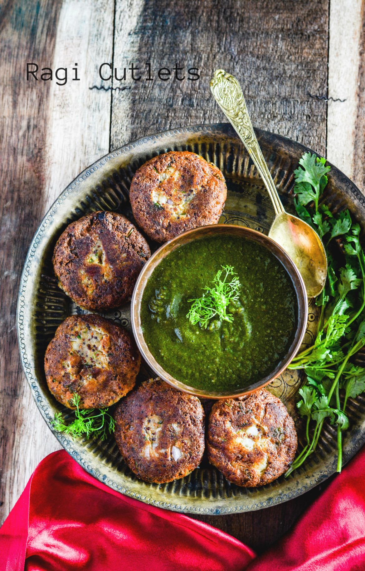 Sprouted Ragi Cutlets