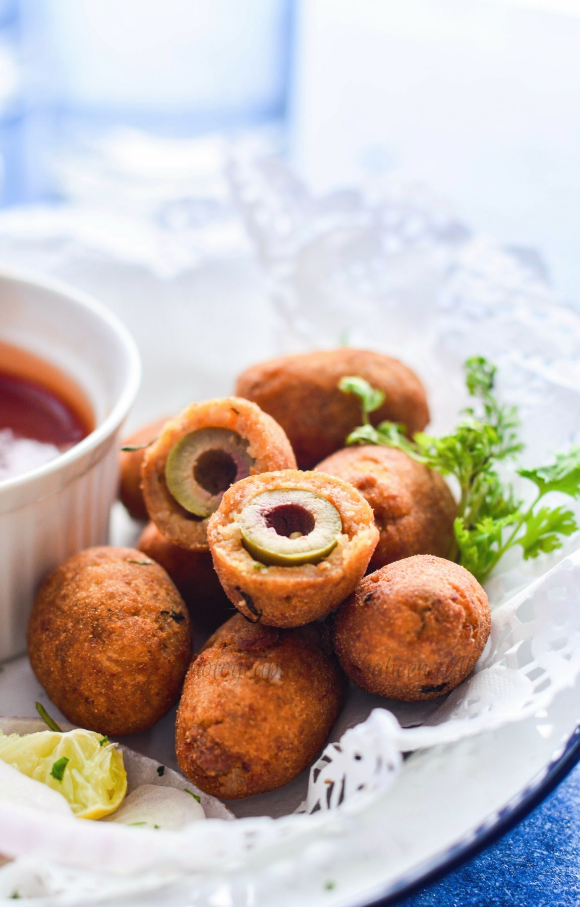 Olive & Paneer Popper