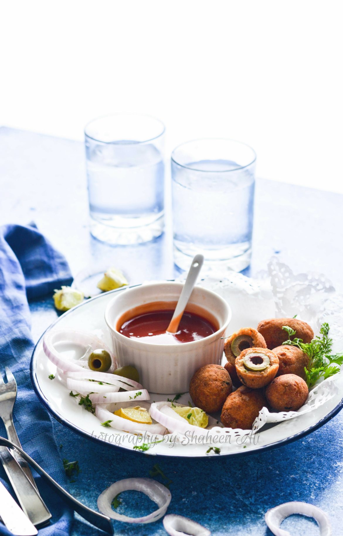 Olive & Paneer Poppers